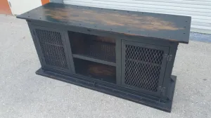 #052 - Industrial Media Console Cabinet "Ashmore"