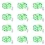 12 Pack Battery Operated Fairy String Lights 7 Feet 20 Led Waterproof DIY Party Wedding Patio Christmas