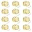 12 Pack Battery Operated Fairy String Lights 7 Feet 20 Led Waterproof DIY Party Wedding Patio Christmas