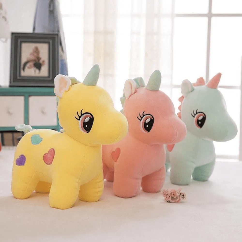 15" Luminous LED Unicorn Fluffy Plush Toy