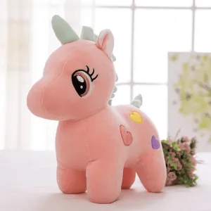 15" Luminous LED Unicorn Fluffy Plush Toy