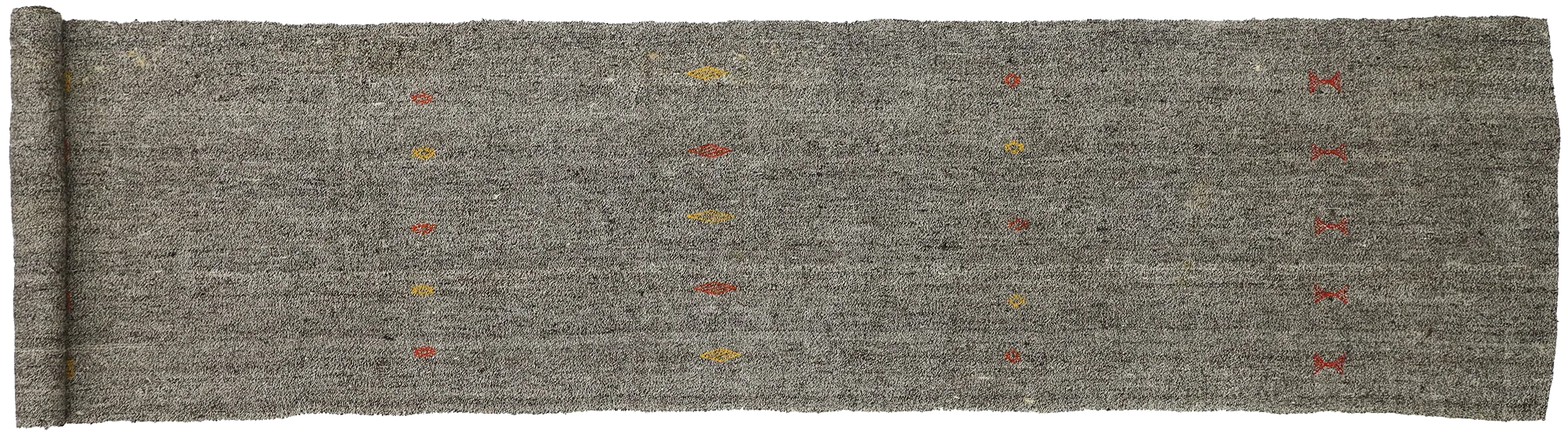 3'5" x 20'11" Vintage Kilim Runner