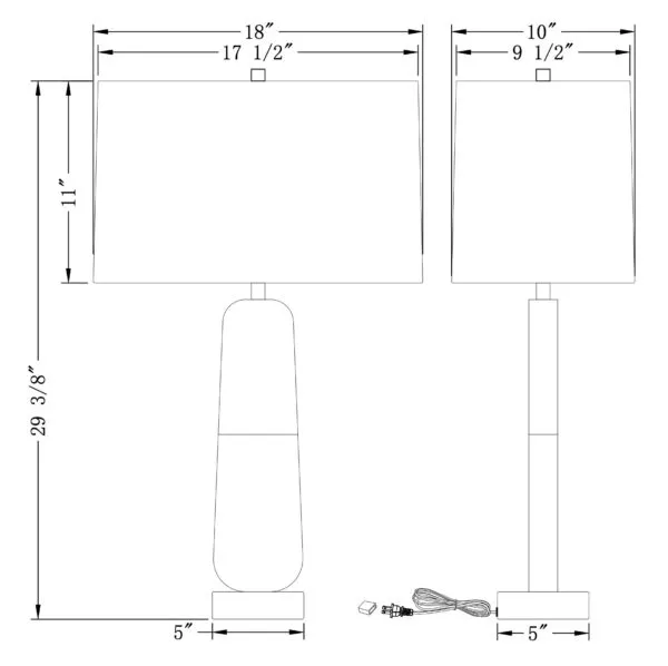 4558-Samuel Table Lamp