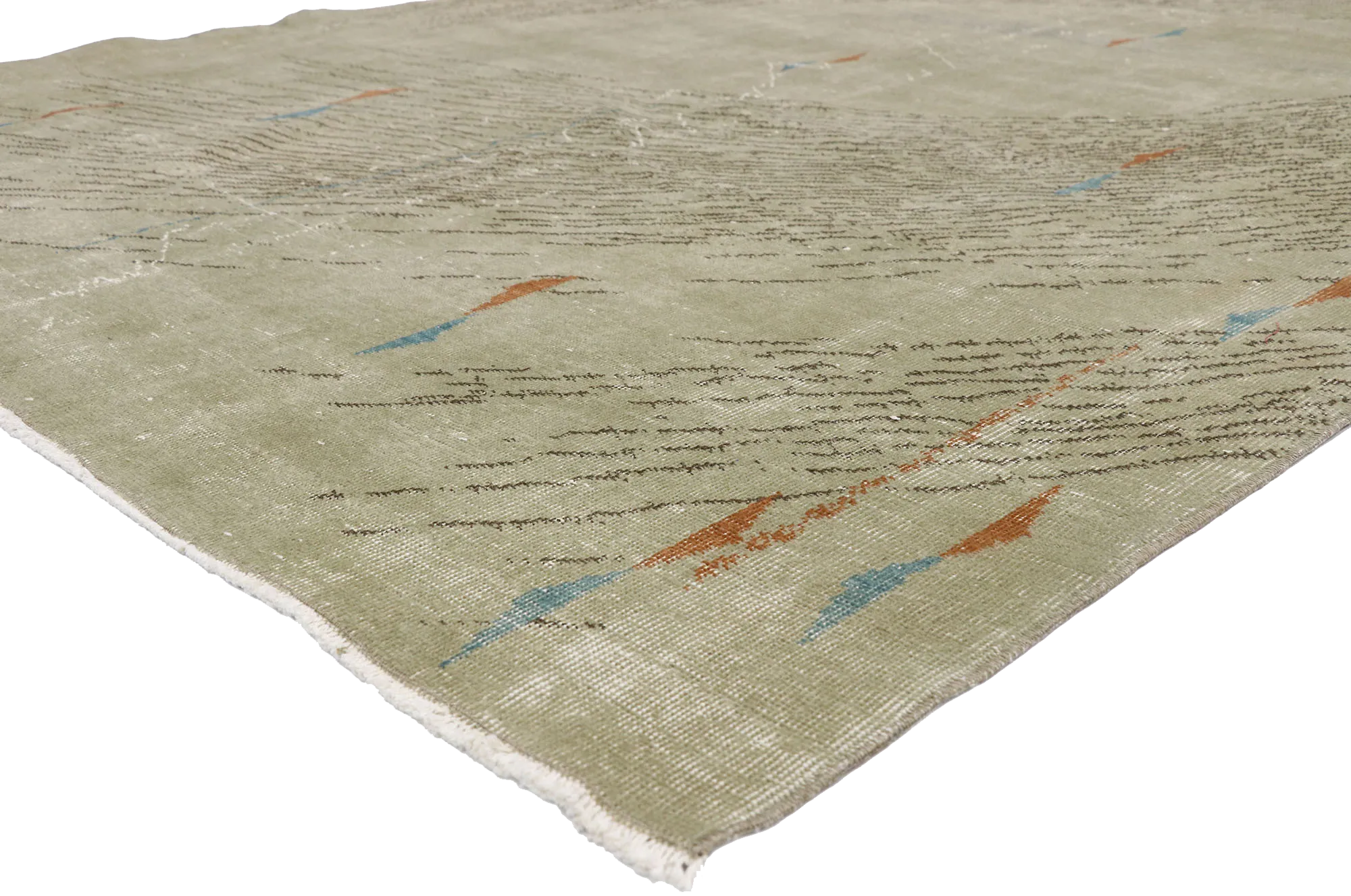 6 x 10 Zeki Muren Vintage Sivas Rug 52603