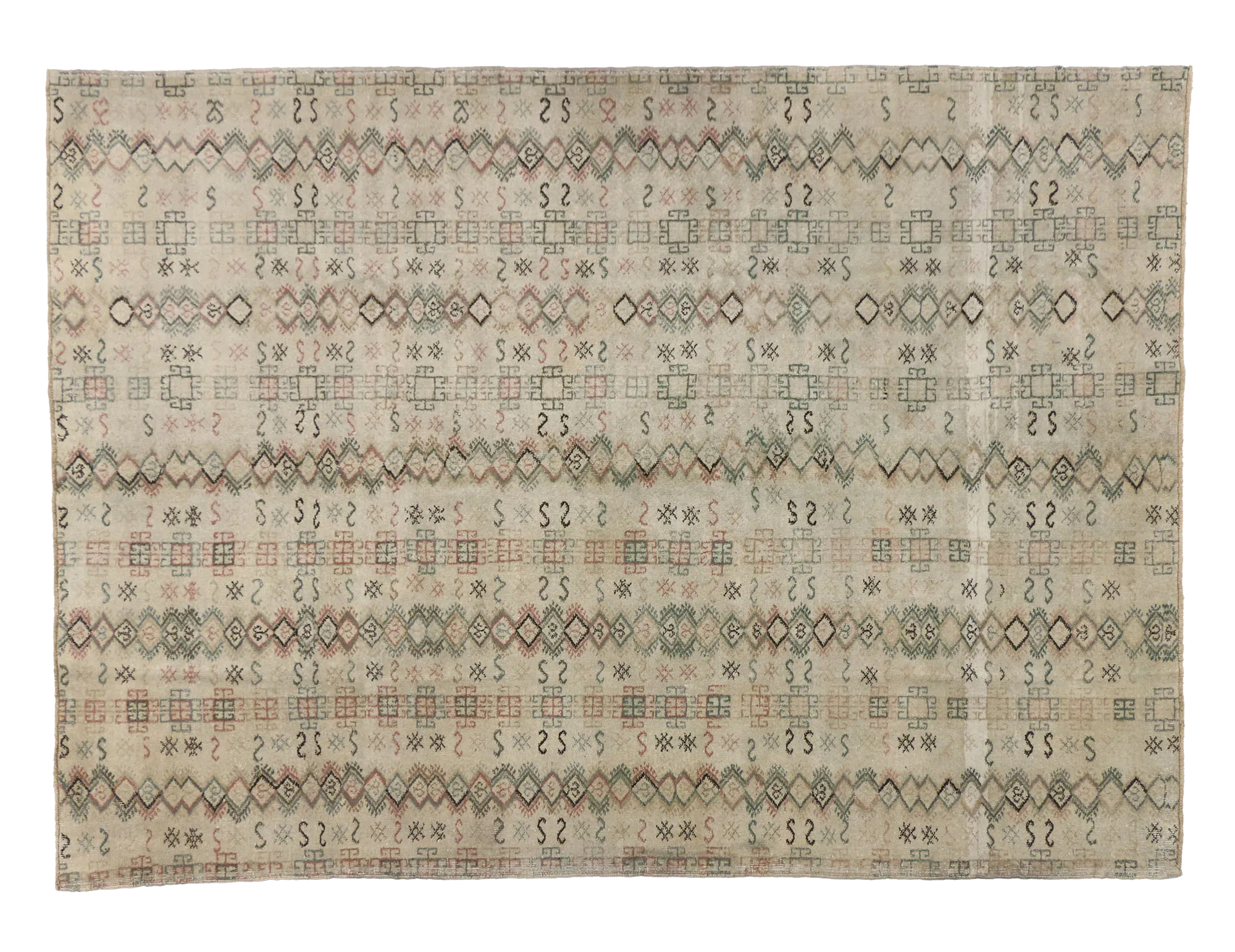 7 x 9 Vintage Sivas Rug 52137