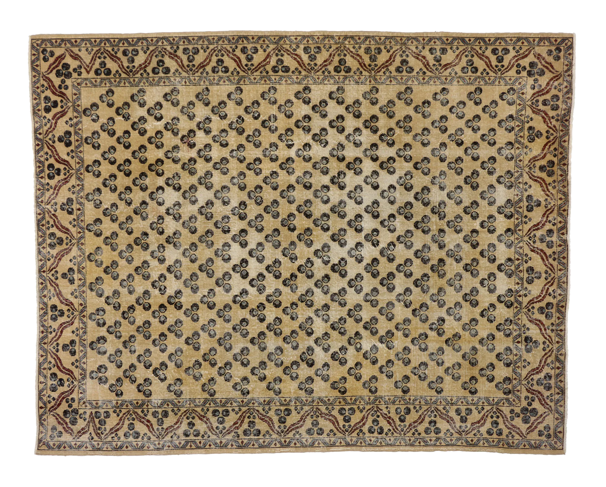 8'3" x 10'5" Vintage Sivas Rug