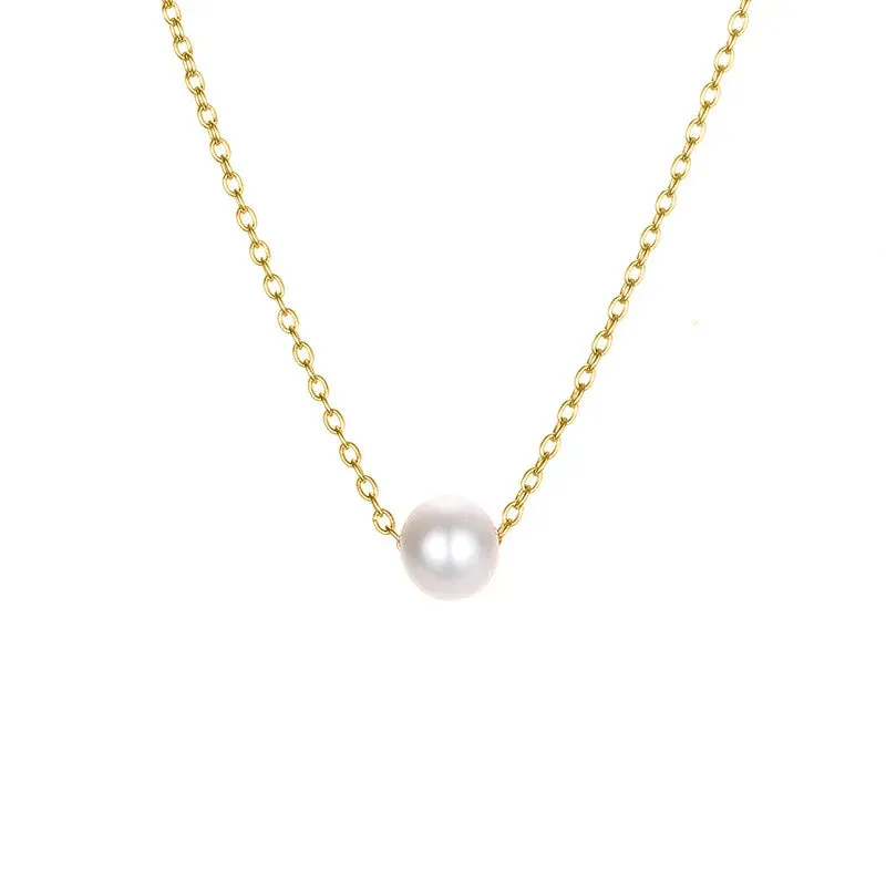 Amanda Dainty Pearl Necklace | Pre-Order