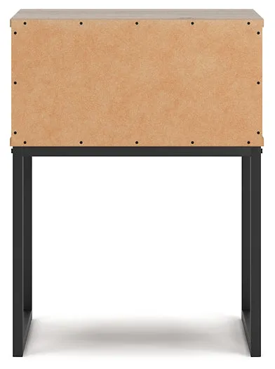 Ashley Express - Deanlow Twin Panel Headboard with Nightstand