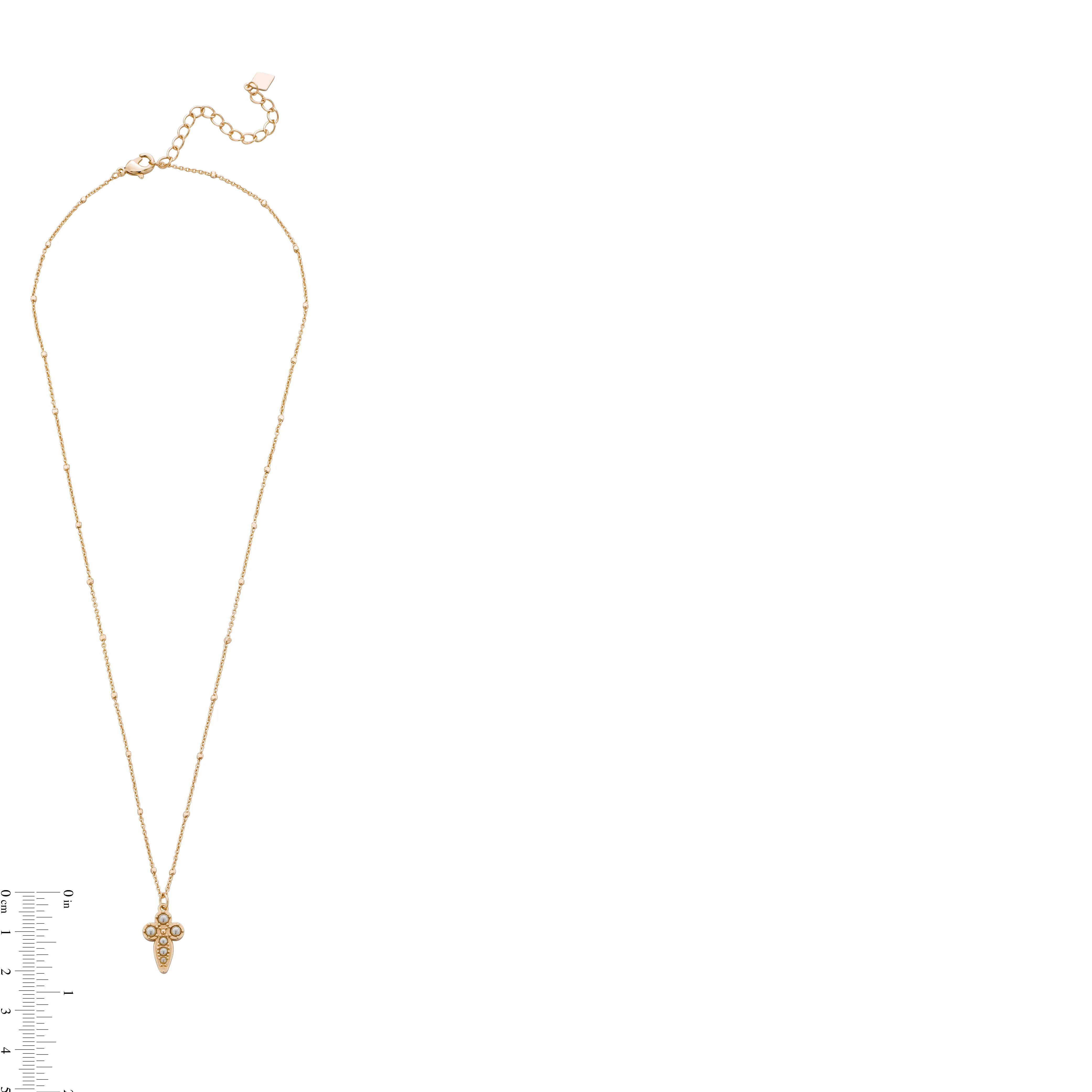 Baby Athena Pendant Necklace in Gold