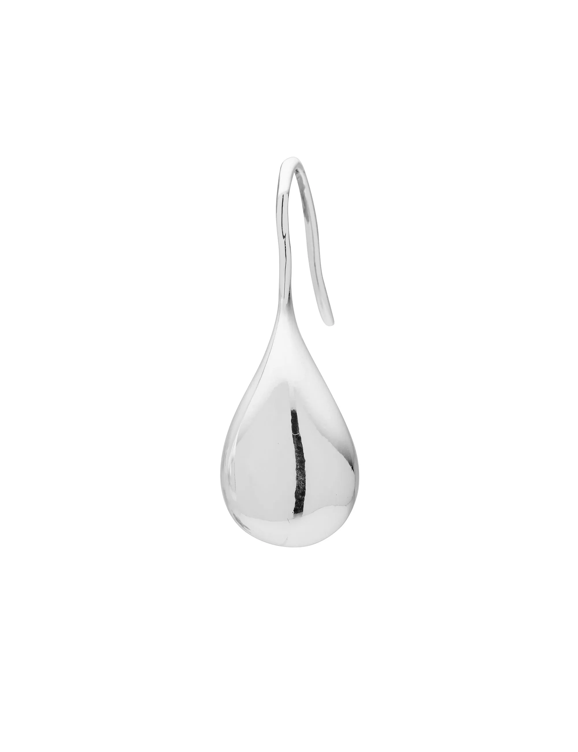 BALL AND TINY PEARL DROP EARRINGS