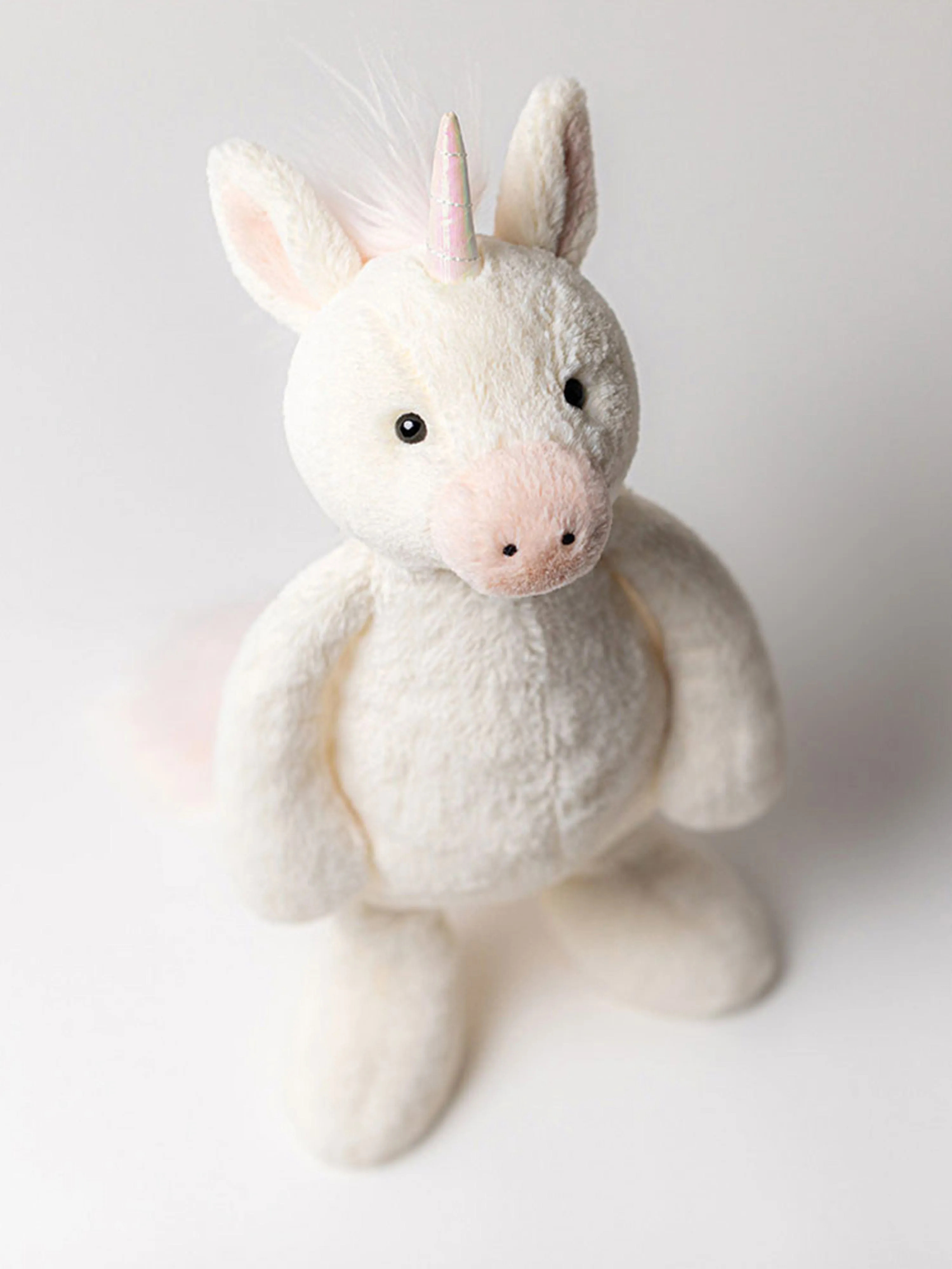 Bashful Unicorn in White (51cm)