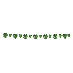 Beistle Tropical Palm Leaves Streamer 8 in  x 9' (1/Pkg) Party Supply Decoration : Jungle