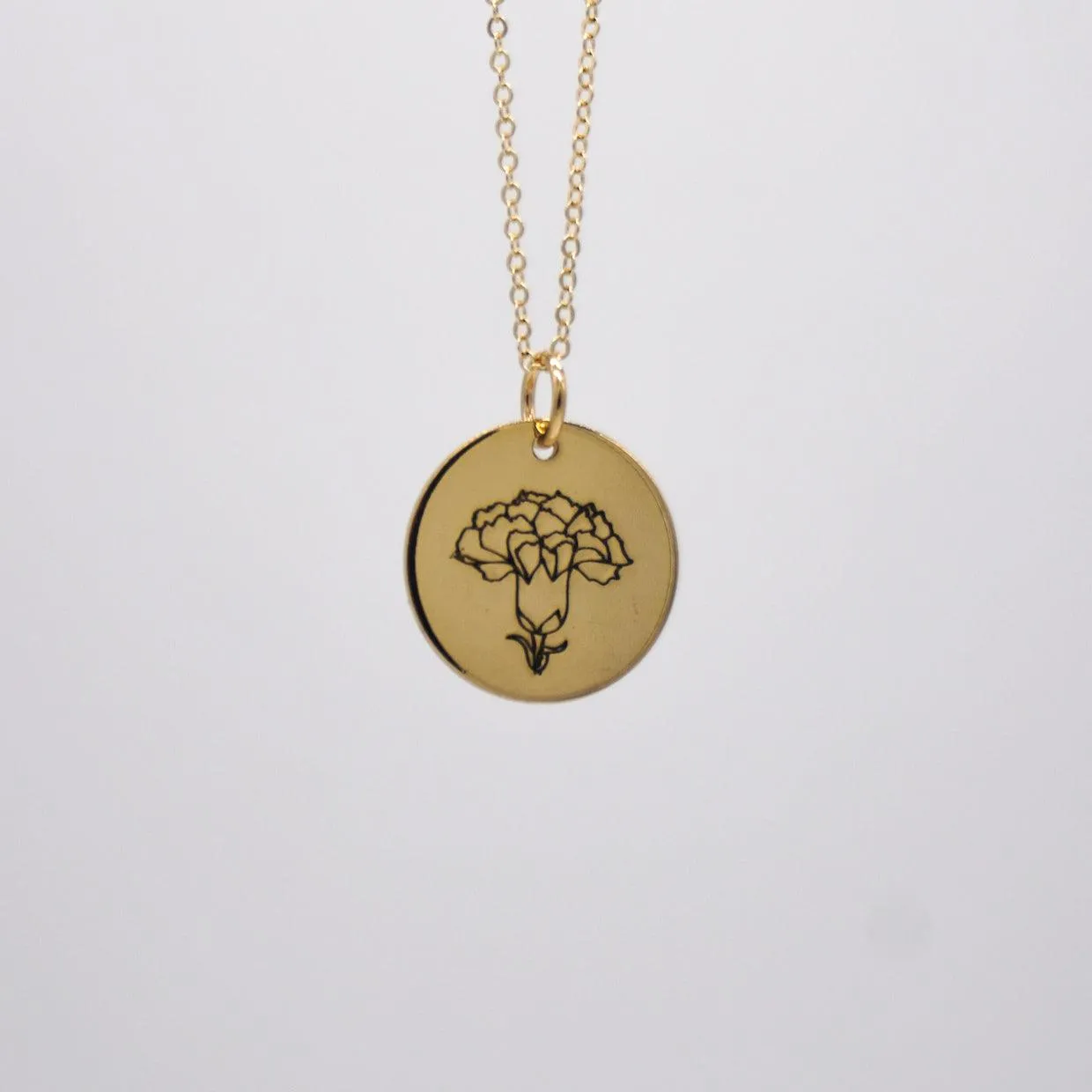 Birth Flower Necklace