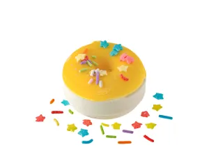Birthday Confetti Donut Bath Bomb Natural & Moisturizing Bath Soak