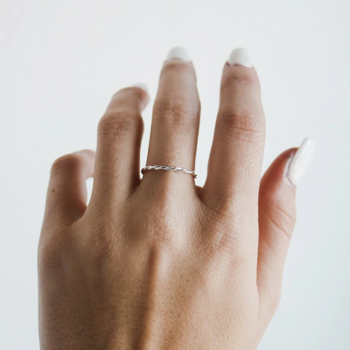 Braided Rope Stacking Ring