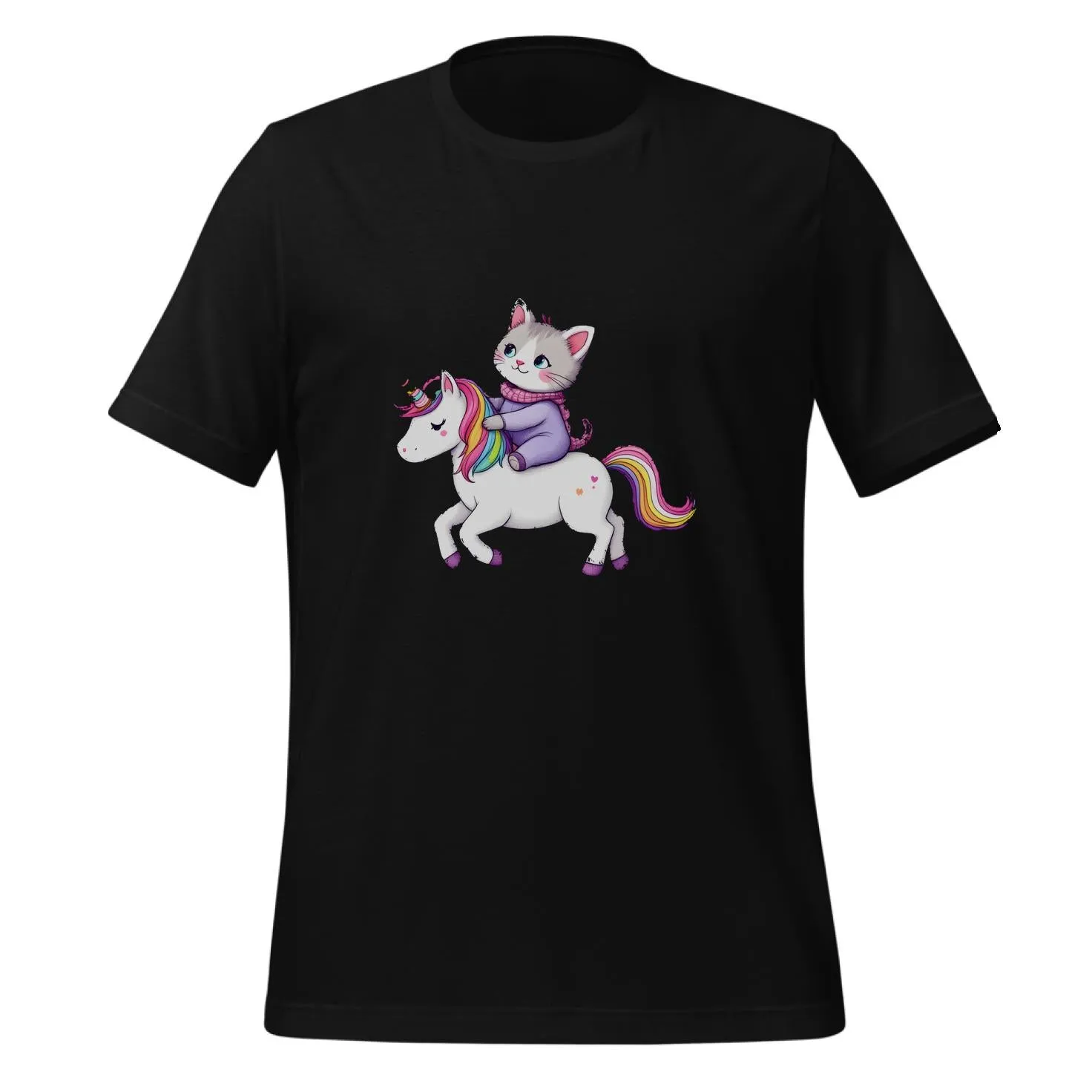 Cat and Unicorn Adventure | Classic T-Shirt (Unisex)