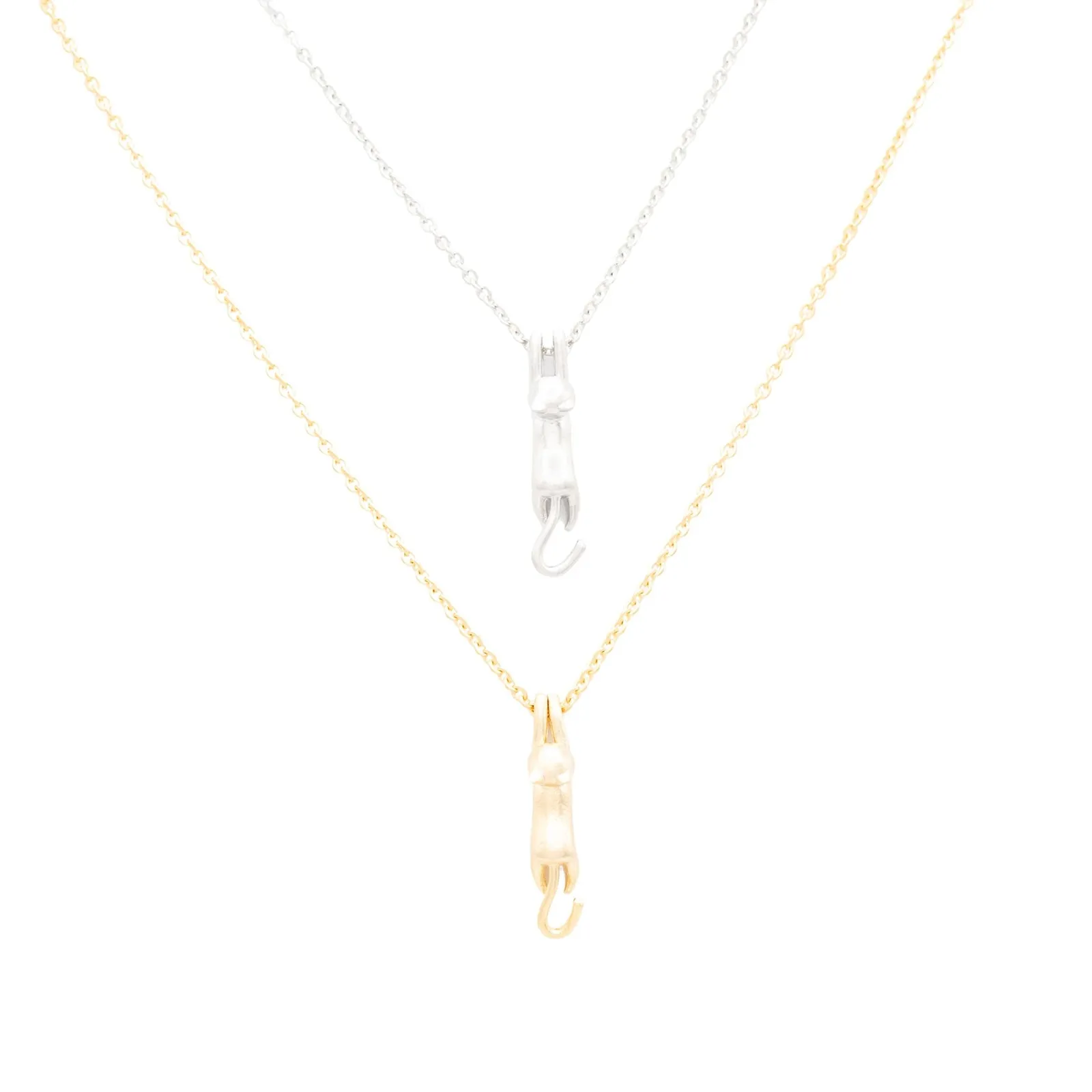 Cat Hanging Necklace