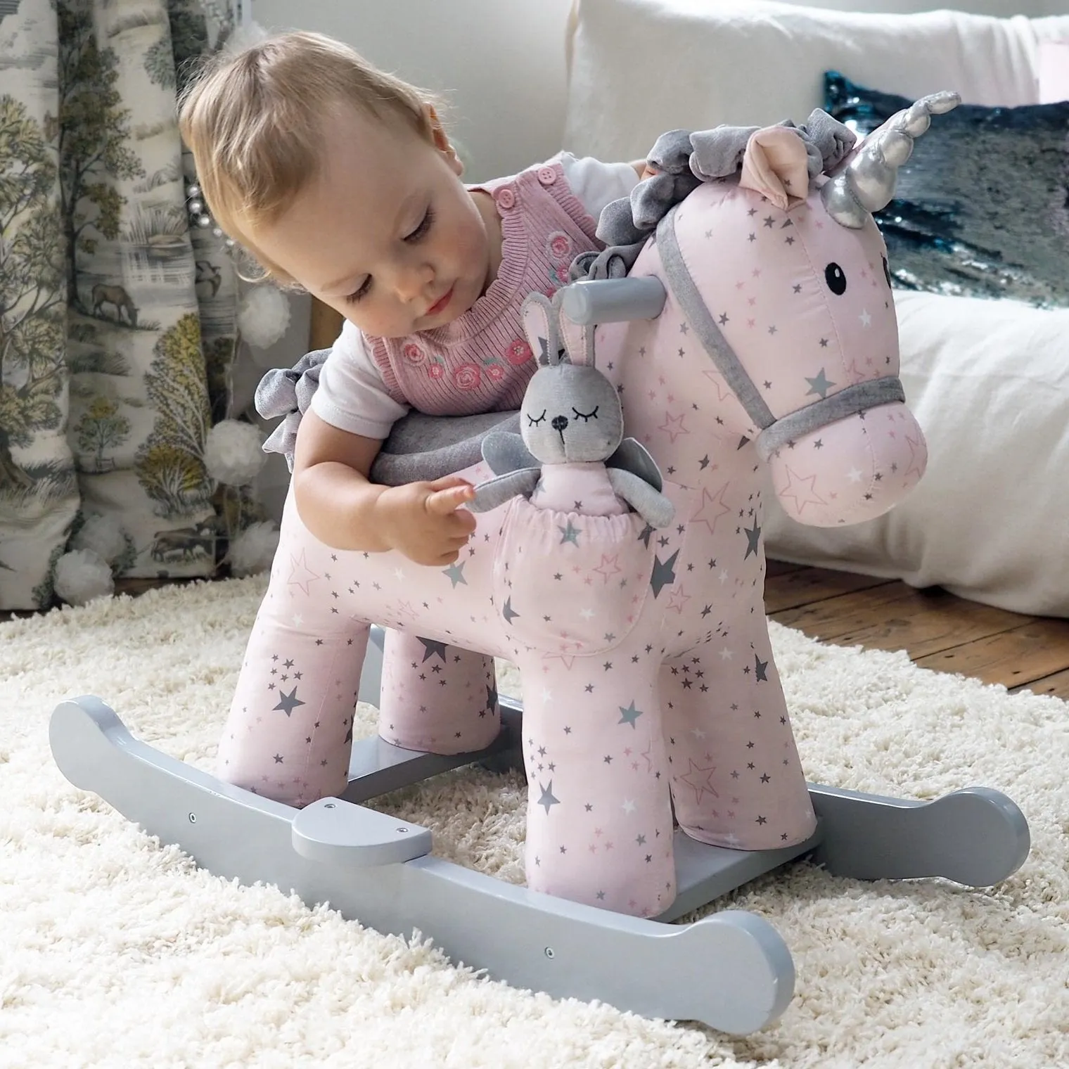 Celeste & Fae Rocking Unicorn (12m )