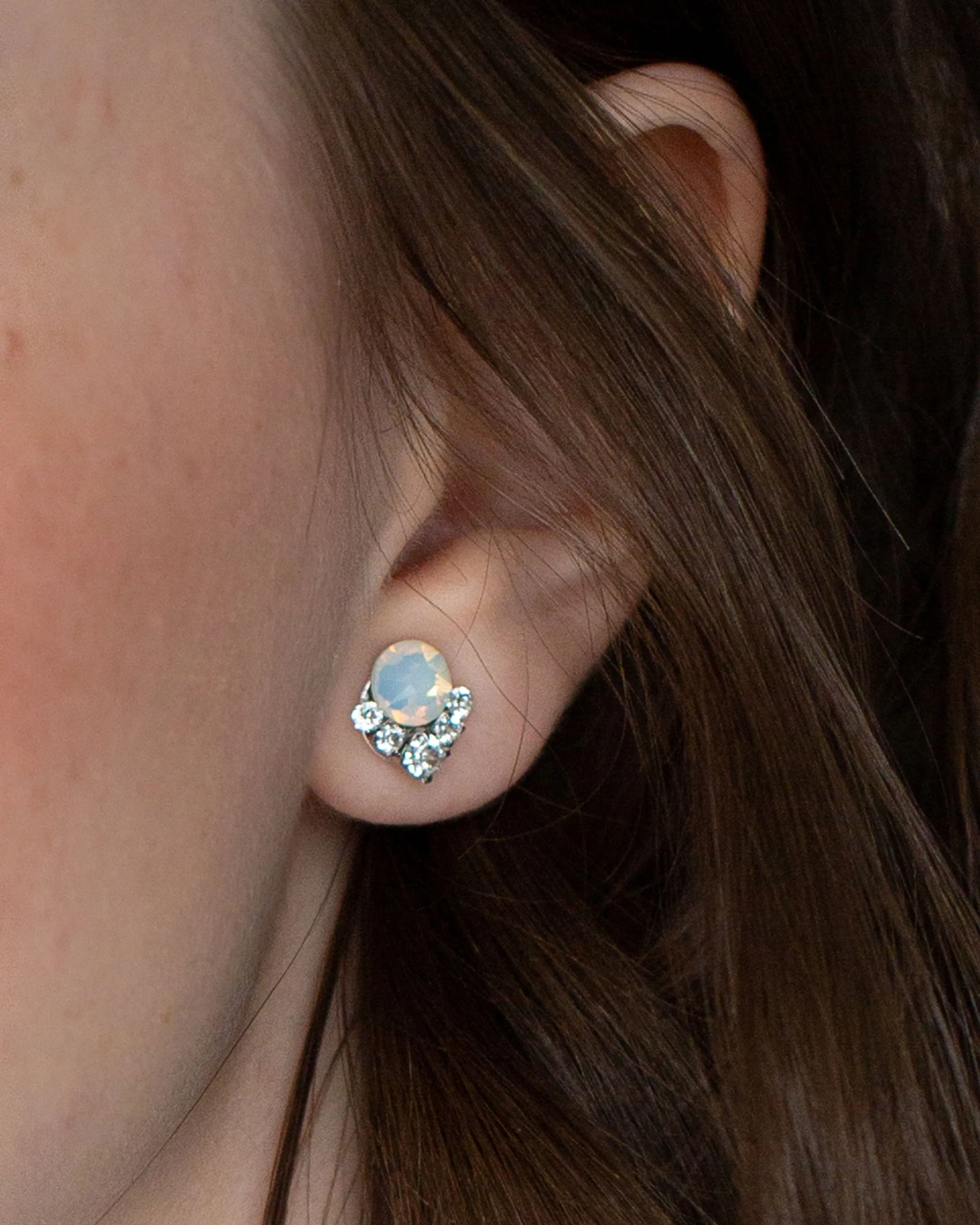 Celestial Crystal Cluster Earrings