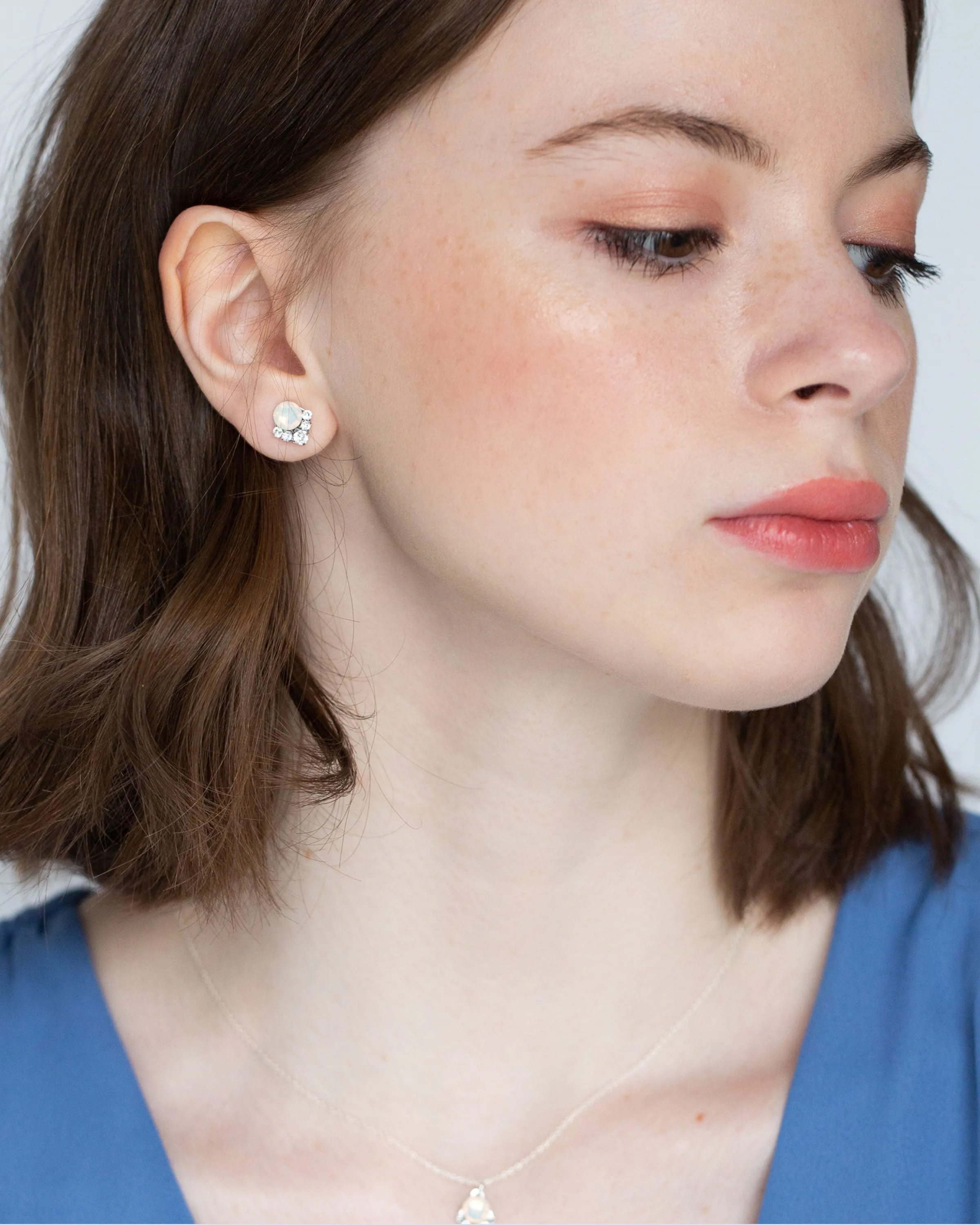 Celestial Crystal Cluster Earrings
