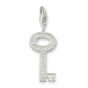 Charm 0010 Clear Zirconia Key