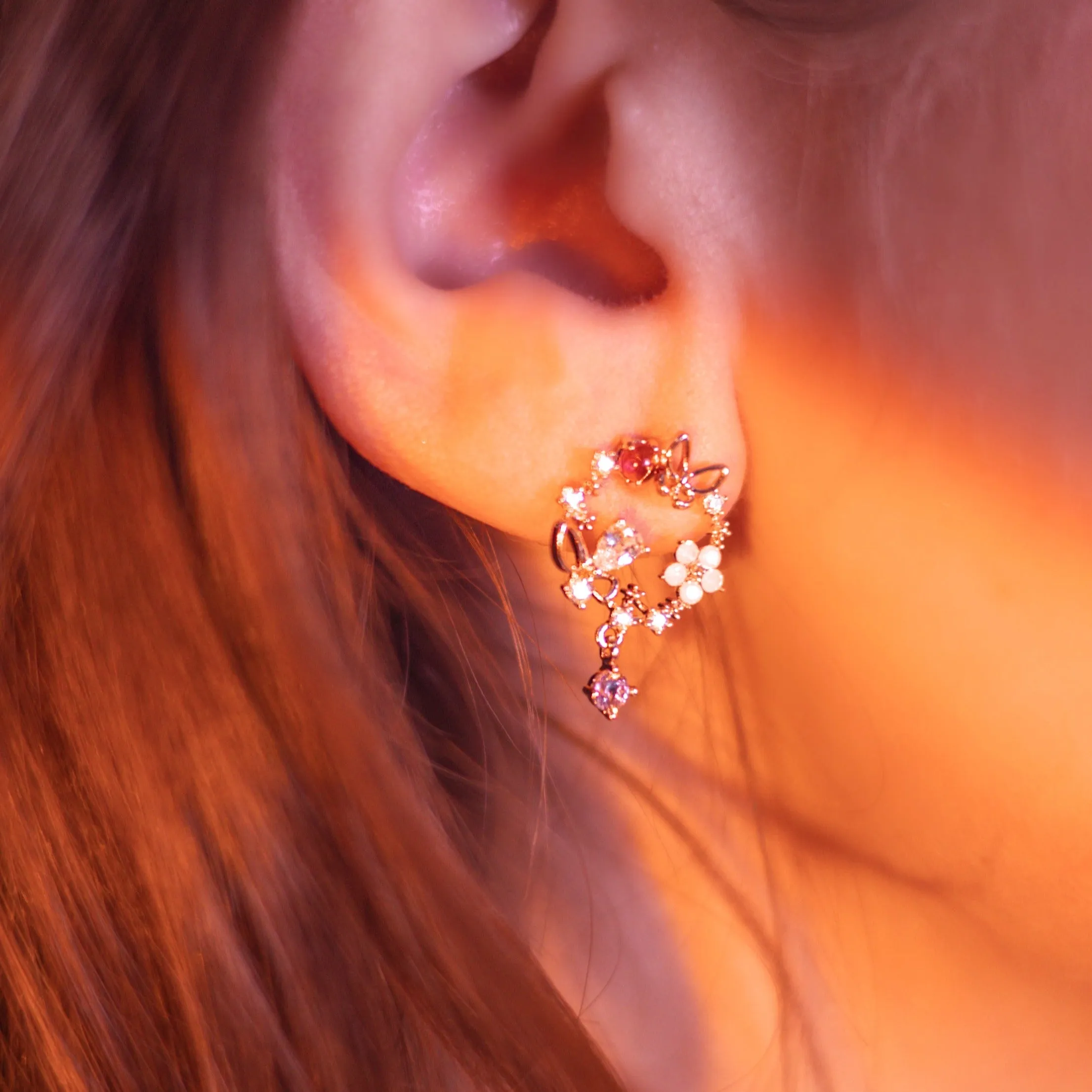 Dainty Butterfly Earrings