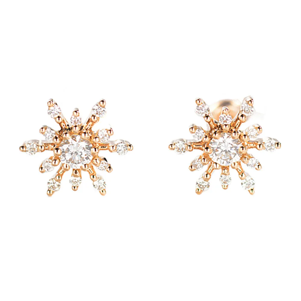 Dainty Flower Stud Earrings