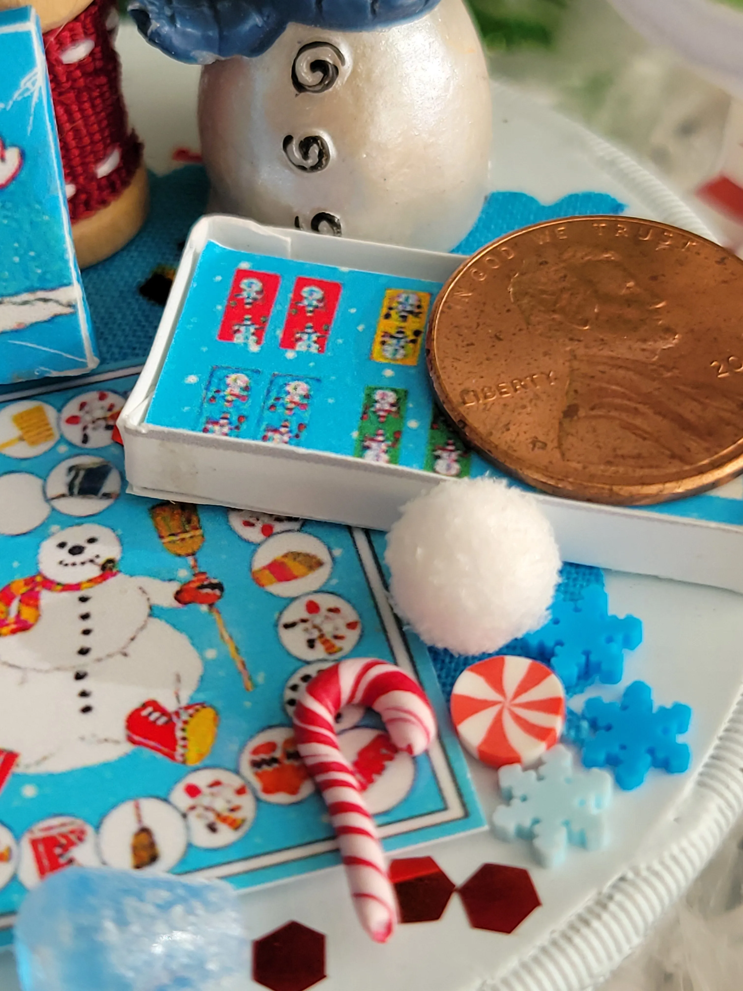 Day 6~🎅Fairy Lights and Christmas Delights~Frosty the Snowman Miniature Game & Friends