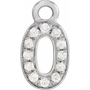Diamond Number Charm