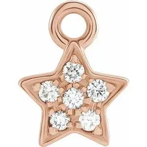 Diamond Star Charm