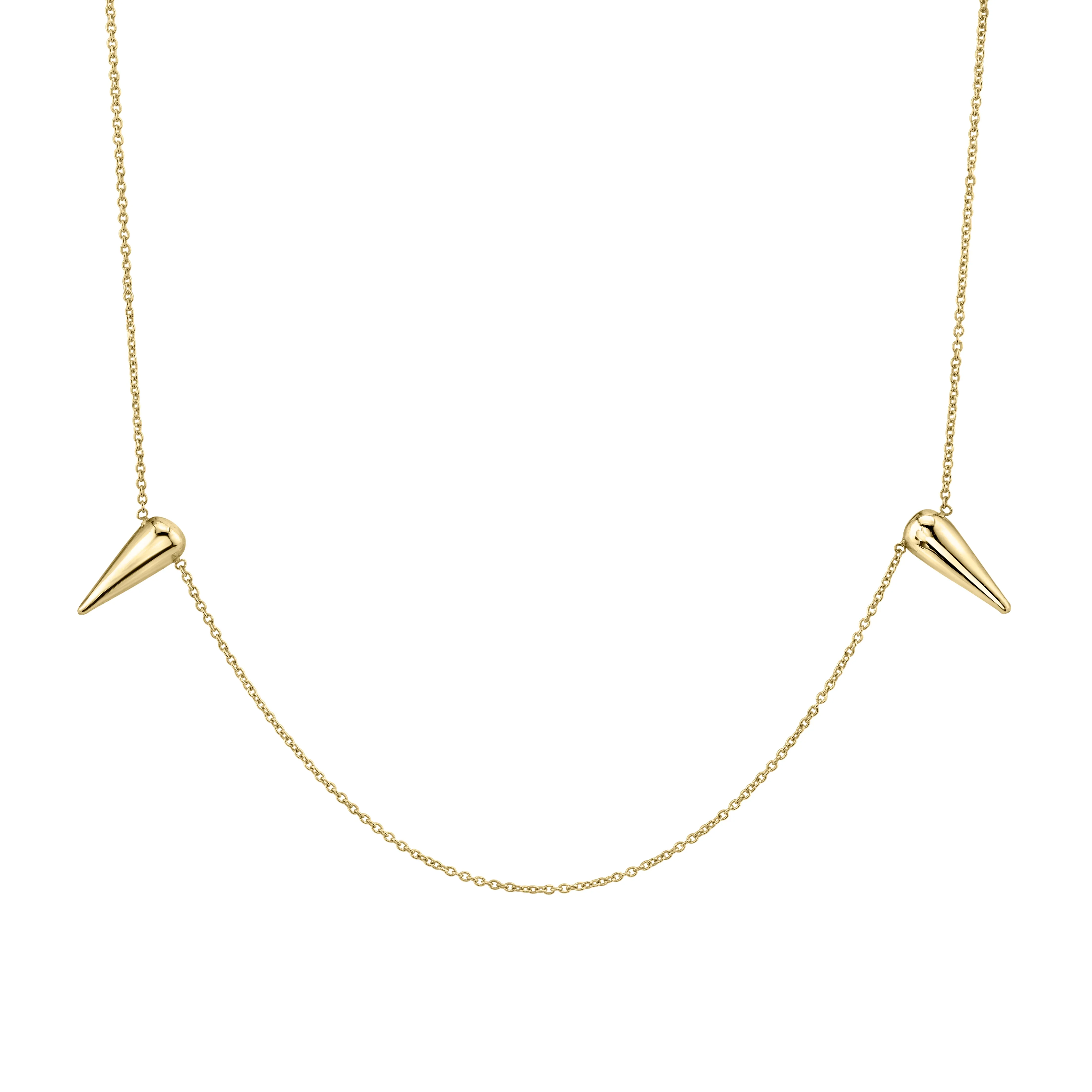 Duo Droplet Necklace