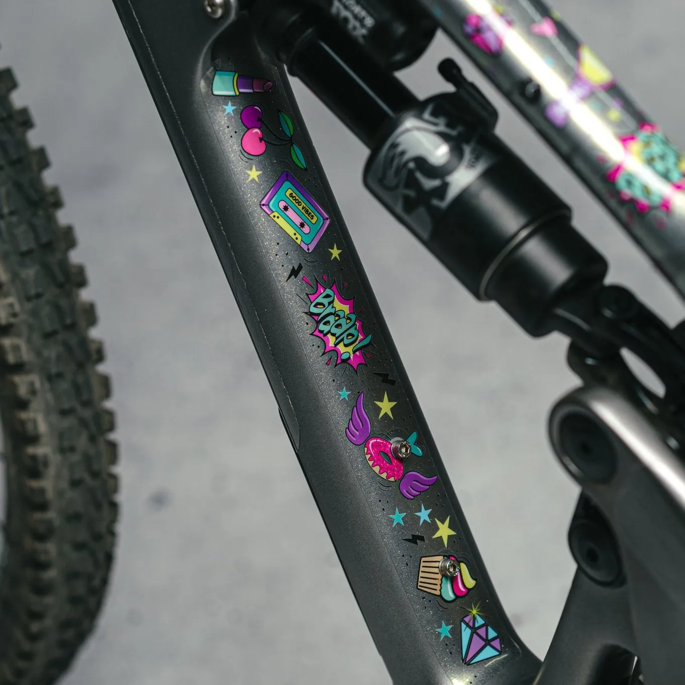 Dyedbro Unicorn Glitter Frame Protection