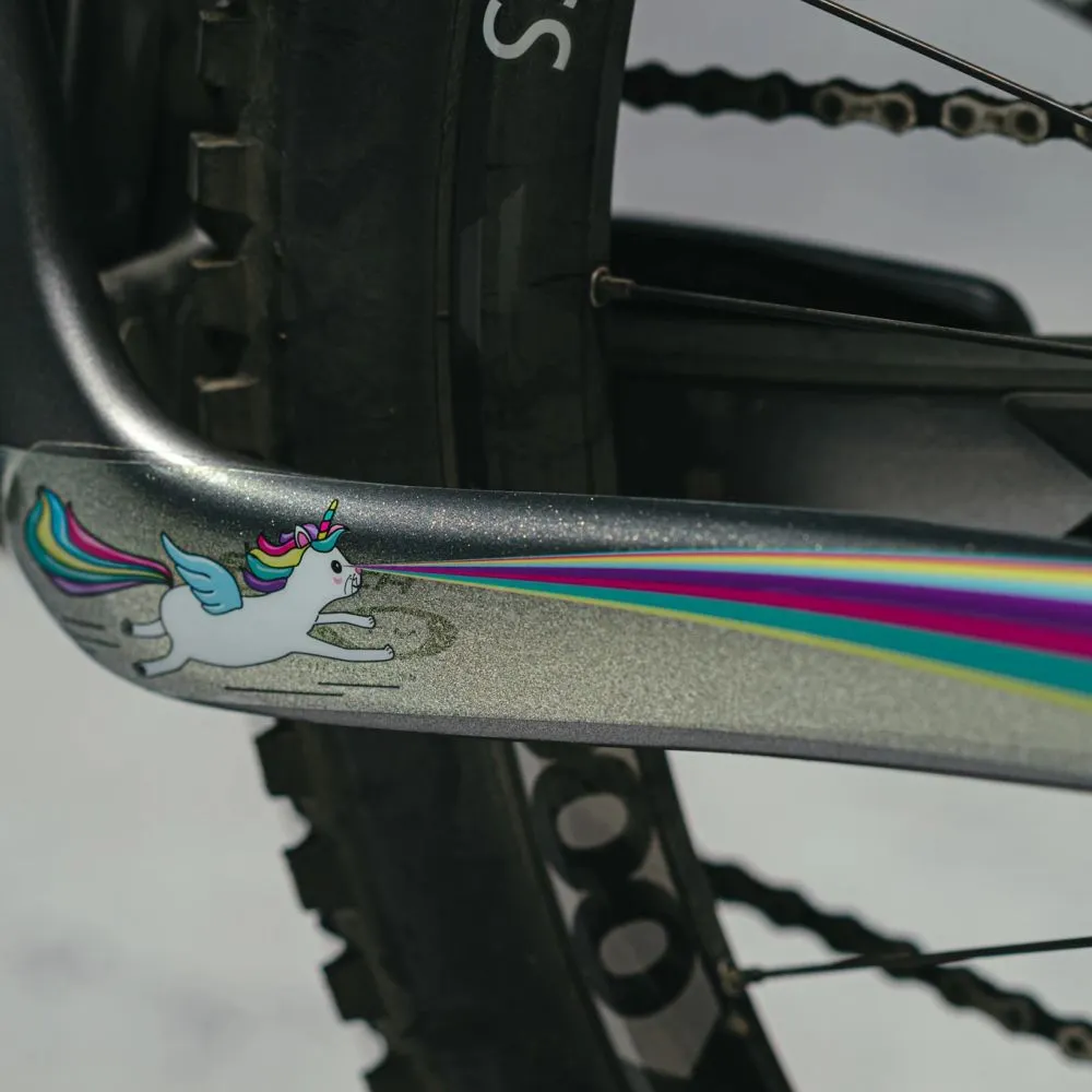 Dyedbro Unicorn Glitter Frame Protection