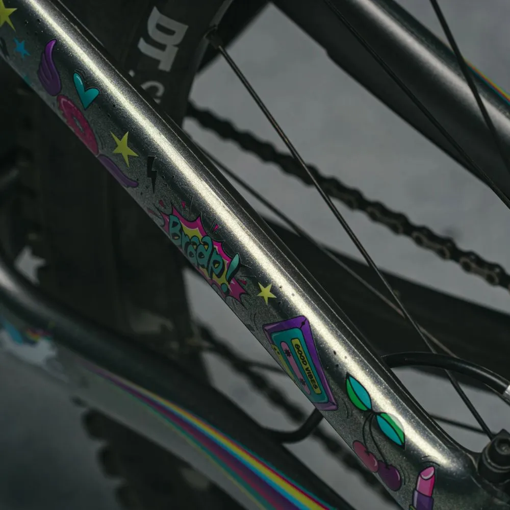 Dyedbro Unicorn Glitter Frame Protection