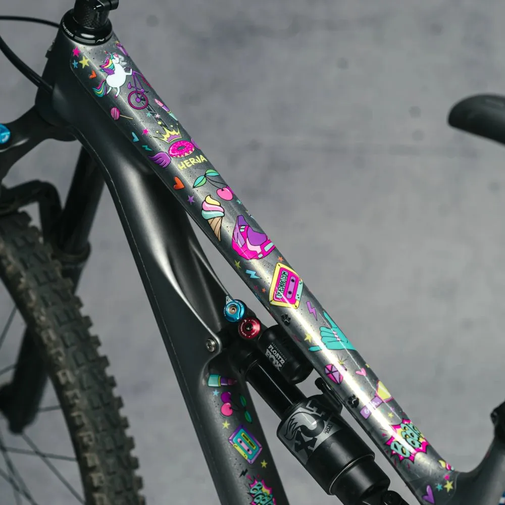 Dyedbro Unicorn Glitter Frame Protection