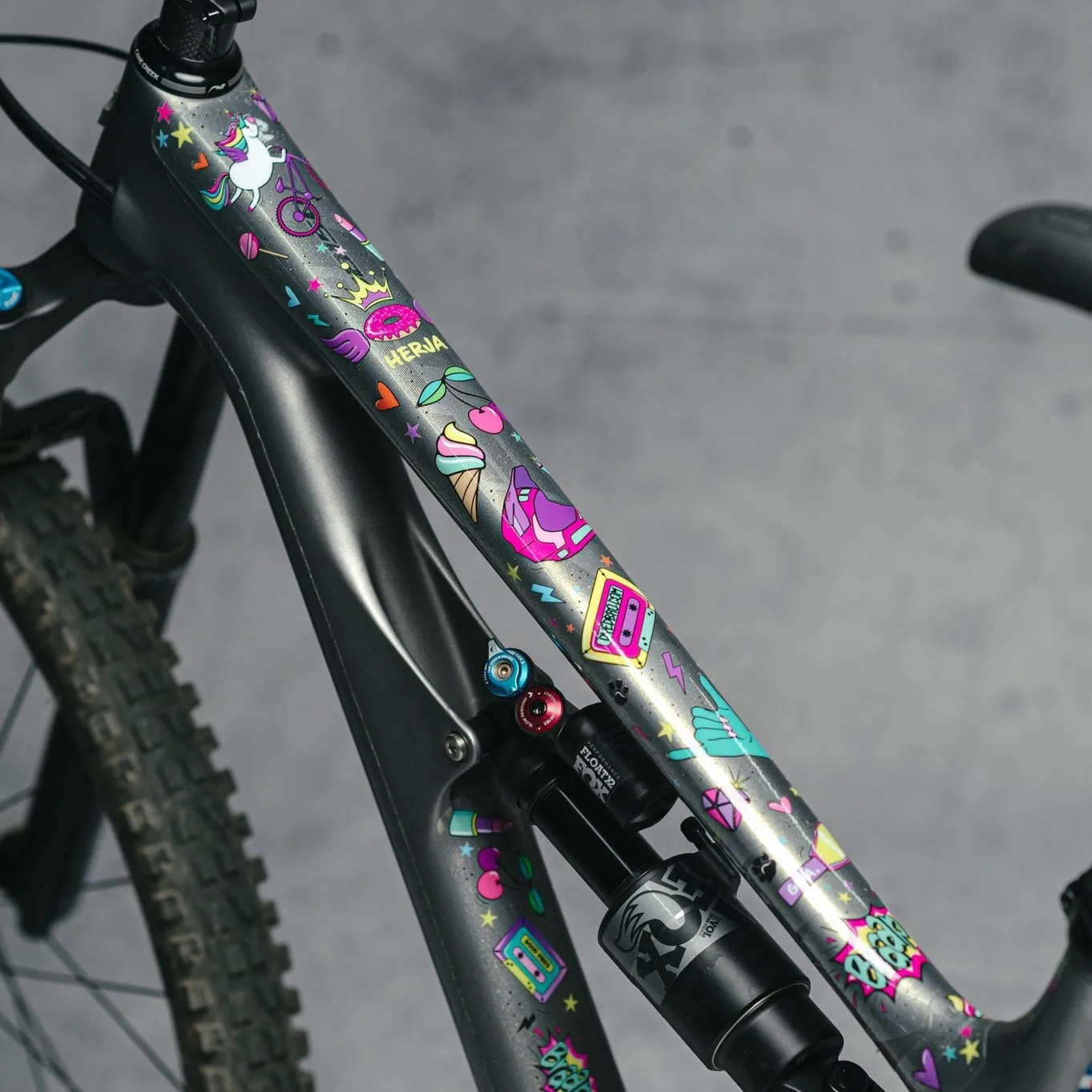 Dyedbro Unicorn Glitter Frame Protection