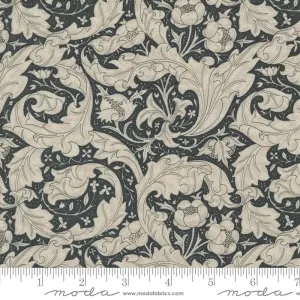Ebony Suite Porcelain Bachelors Button Fabric Yardage