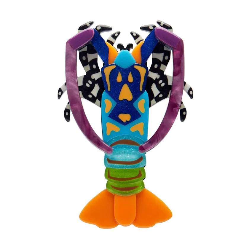 Erstwilder Tropical Rock Lobster Brooch
