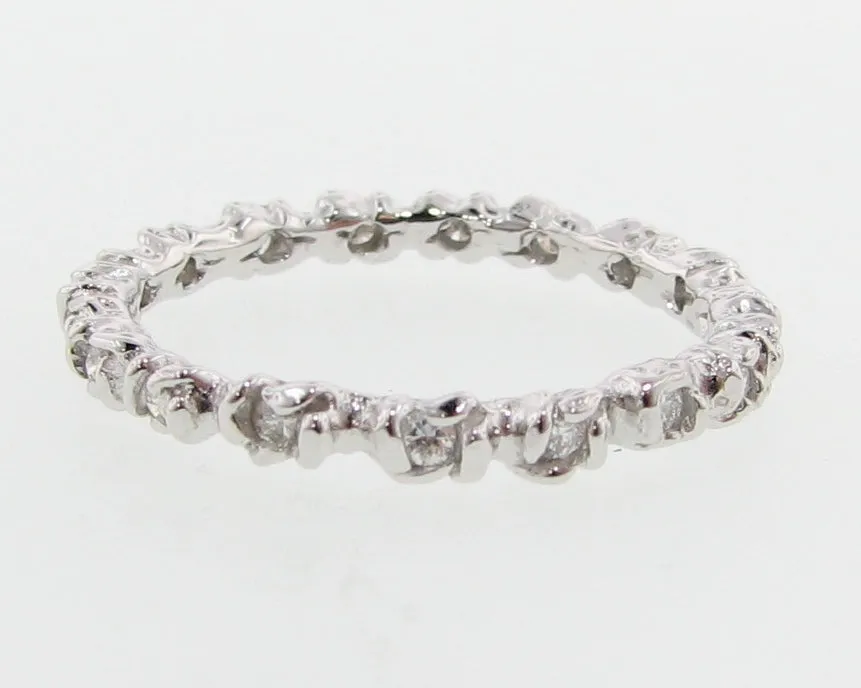 Eternity Band - contact for sizing information 14K White Gold .27ct TDW