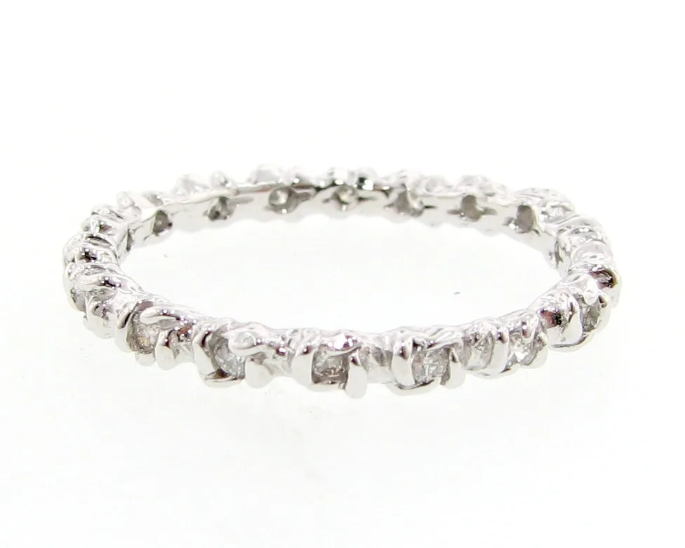 Eternity Band - contact for sizing information 14K White Gold .27ct TDW