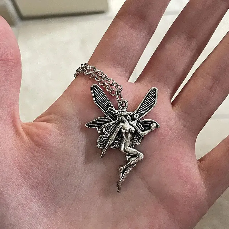 Fairy Aesthetic Pendant Necklace for a Unique Style