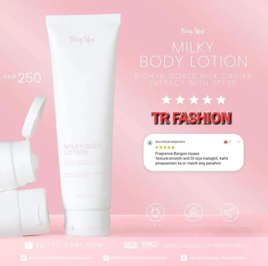 Fairy Skin Milky Body Lotion Spf30 PA    100ml
