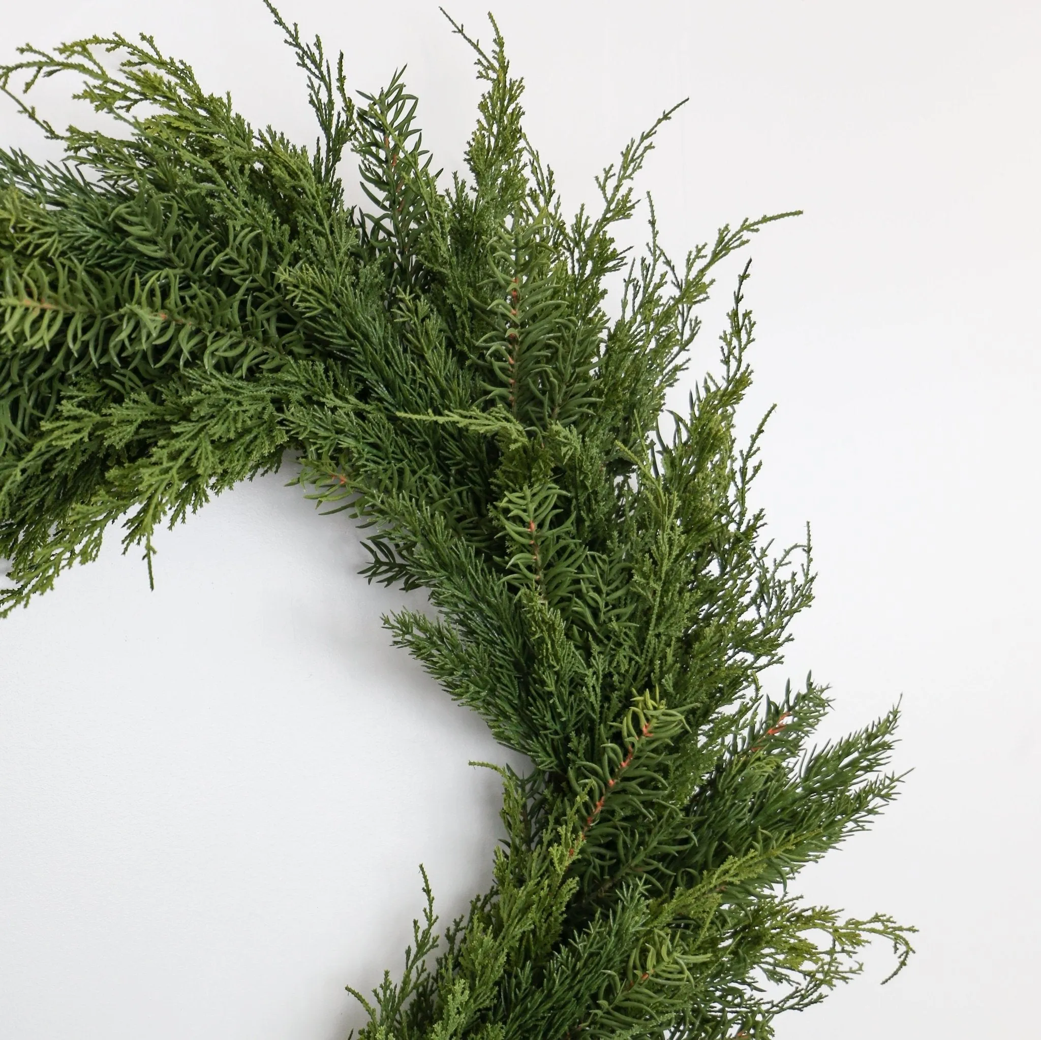 Faux Cedar Wreath | Large | 36-inch
