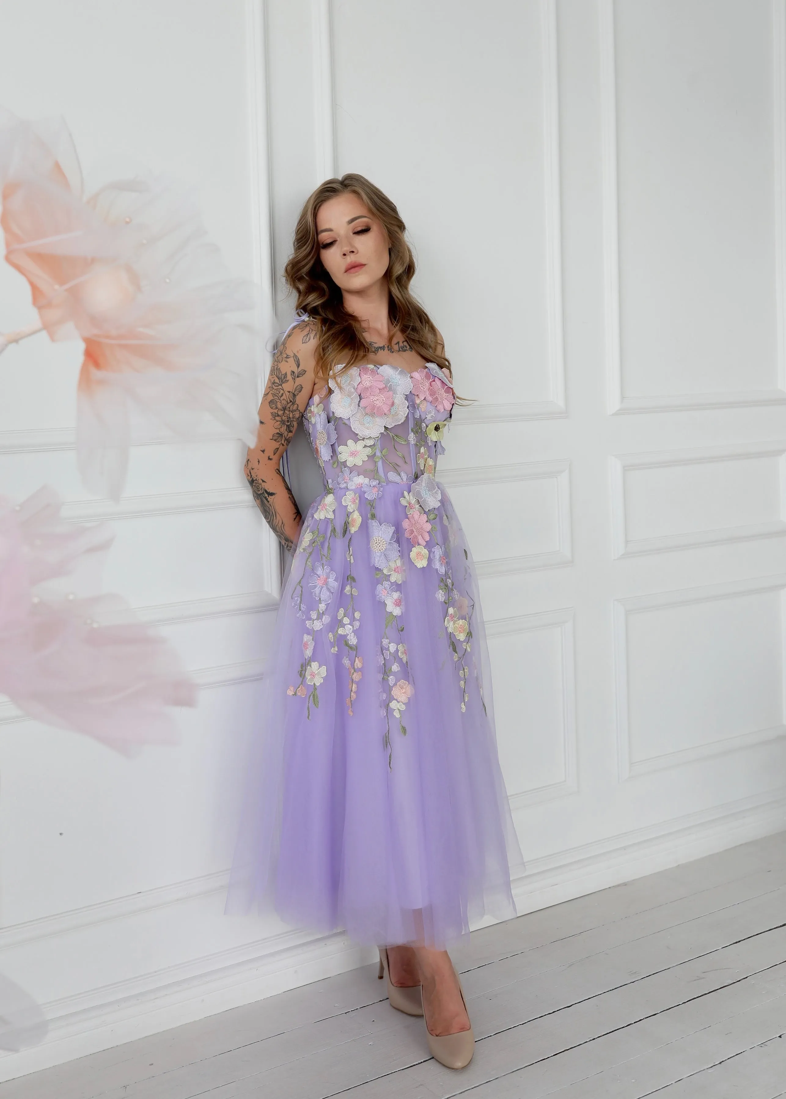 Floral Midi Dress