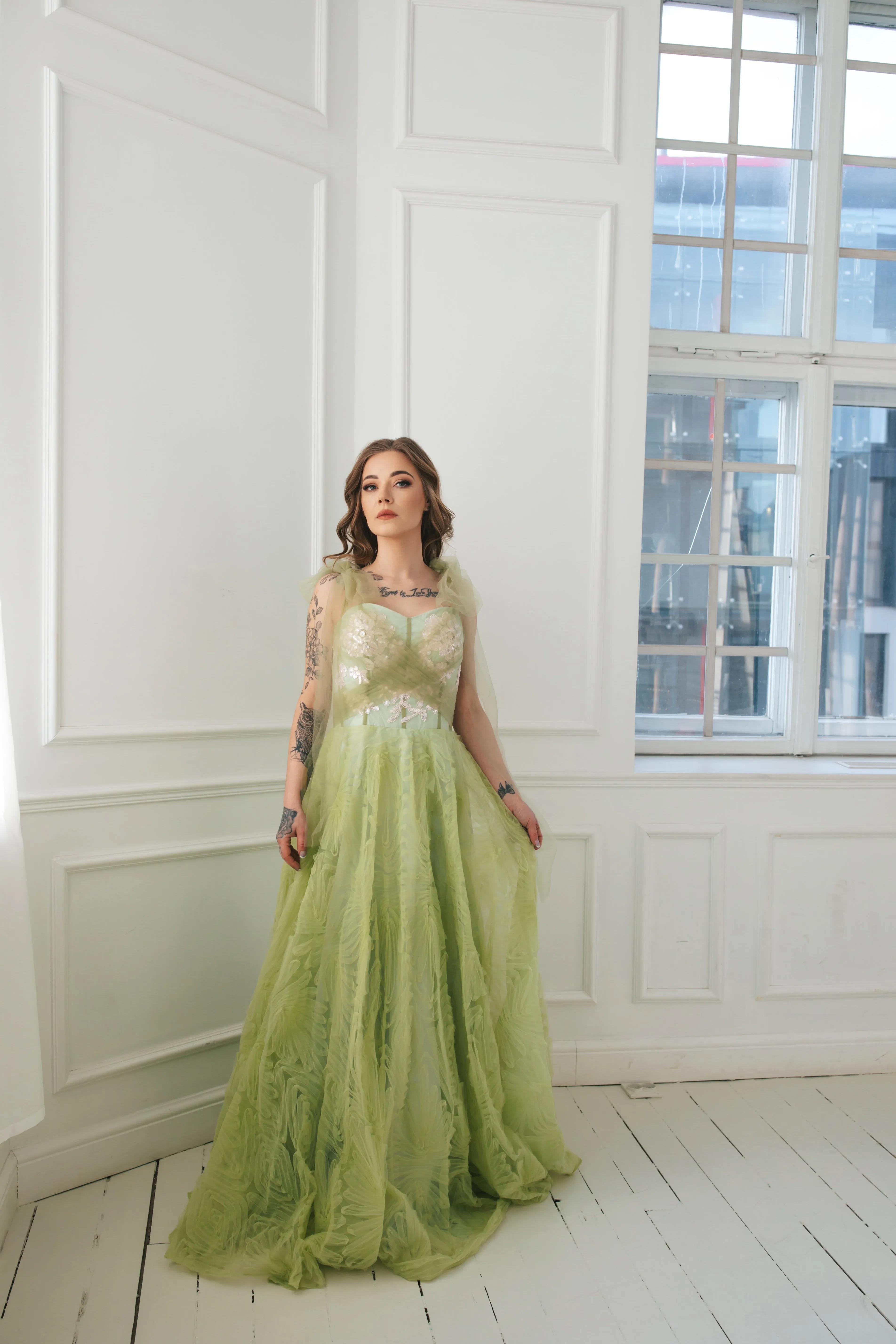 Floral Spring Fairy Gown