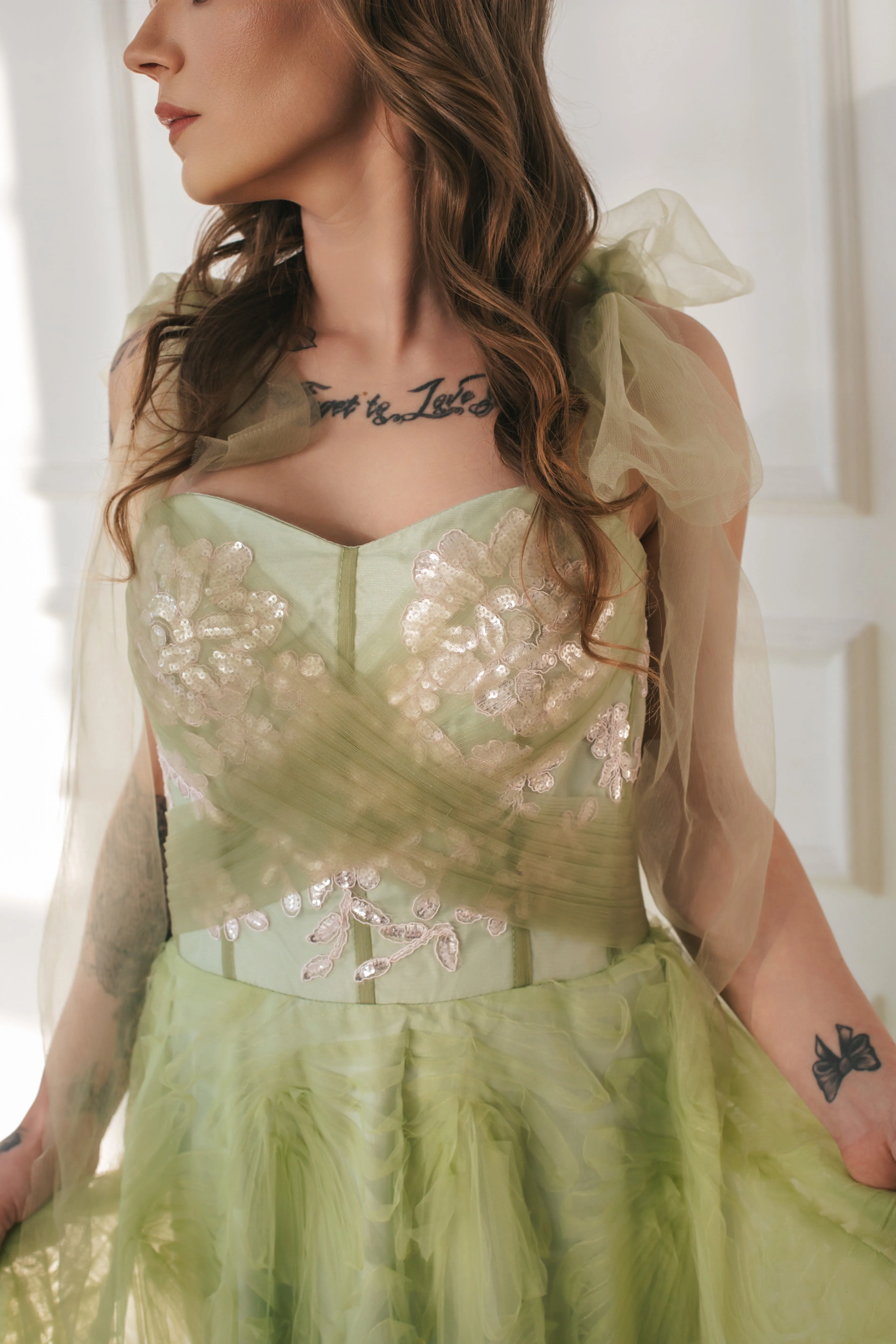 Floral Spring Fairy Gown