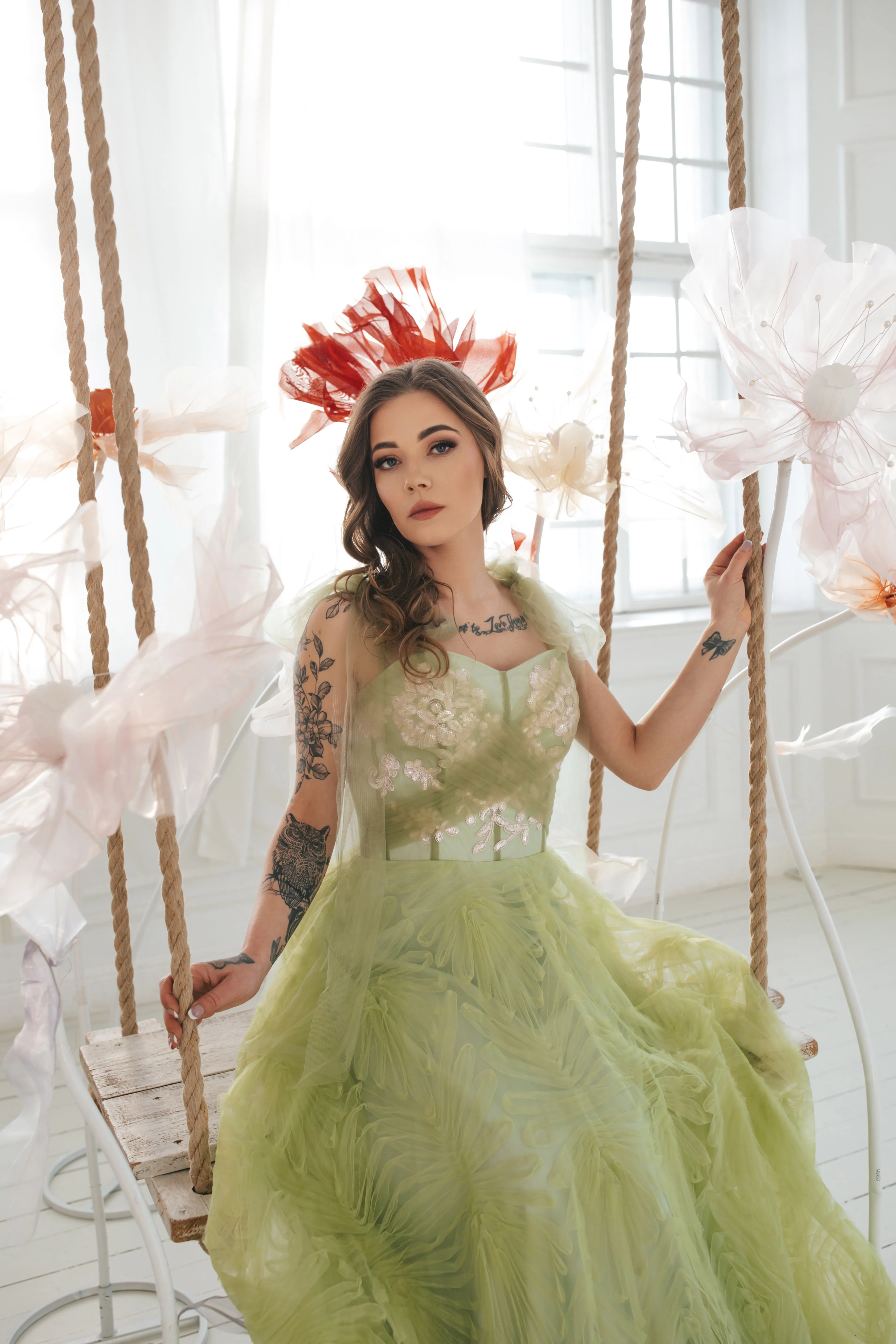 Floral Spring Fairy Gown