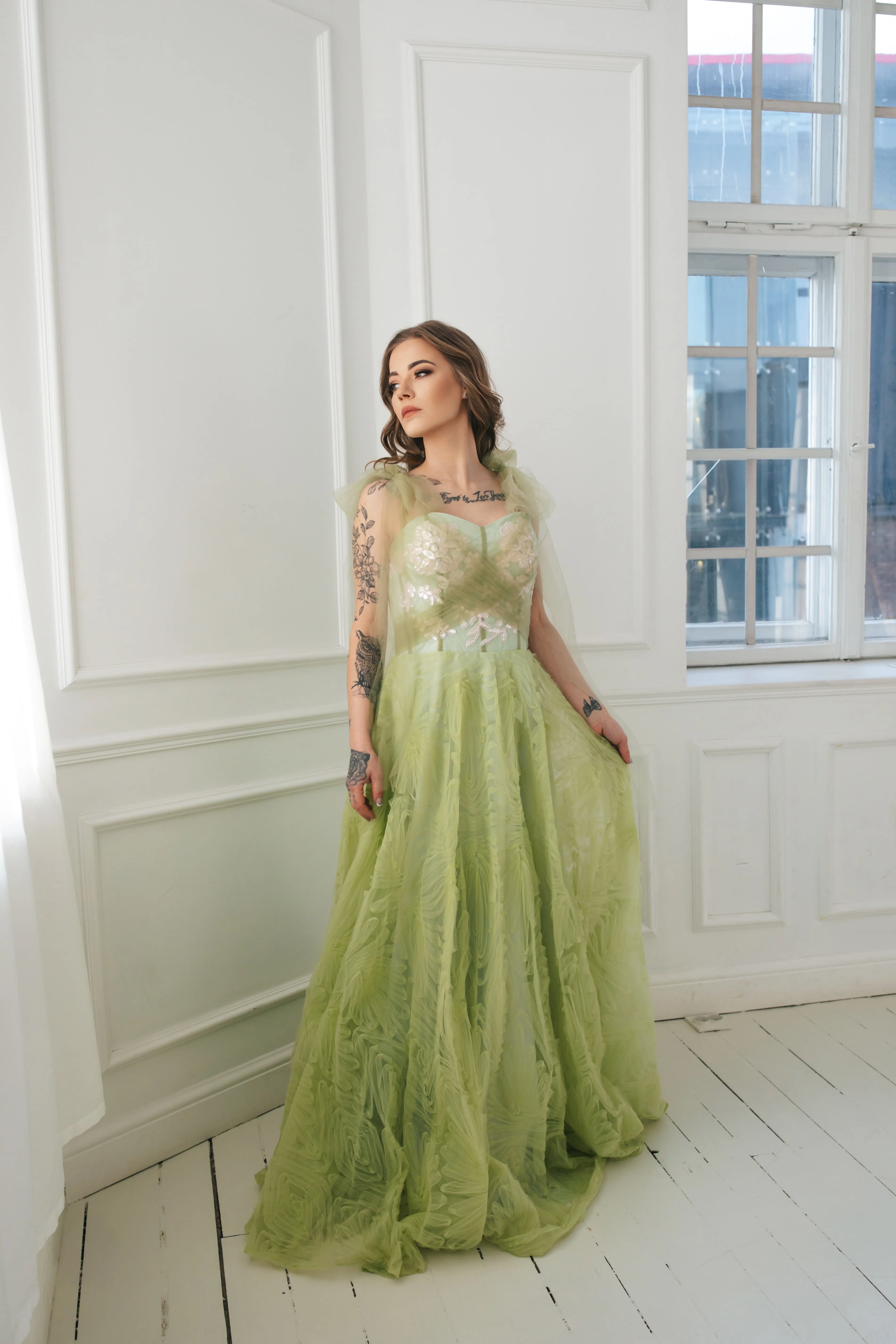 Floral Spring Fairy Gown