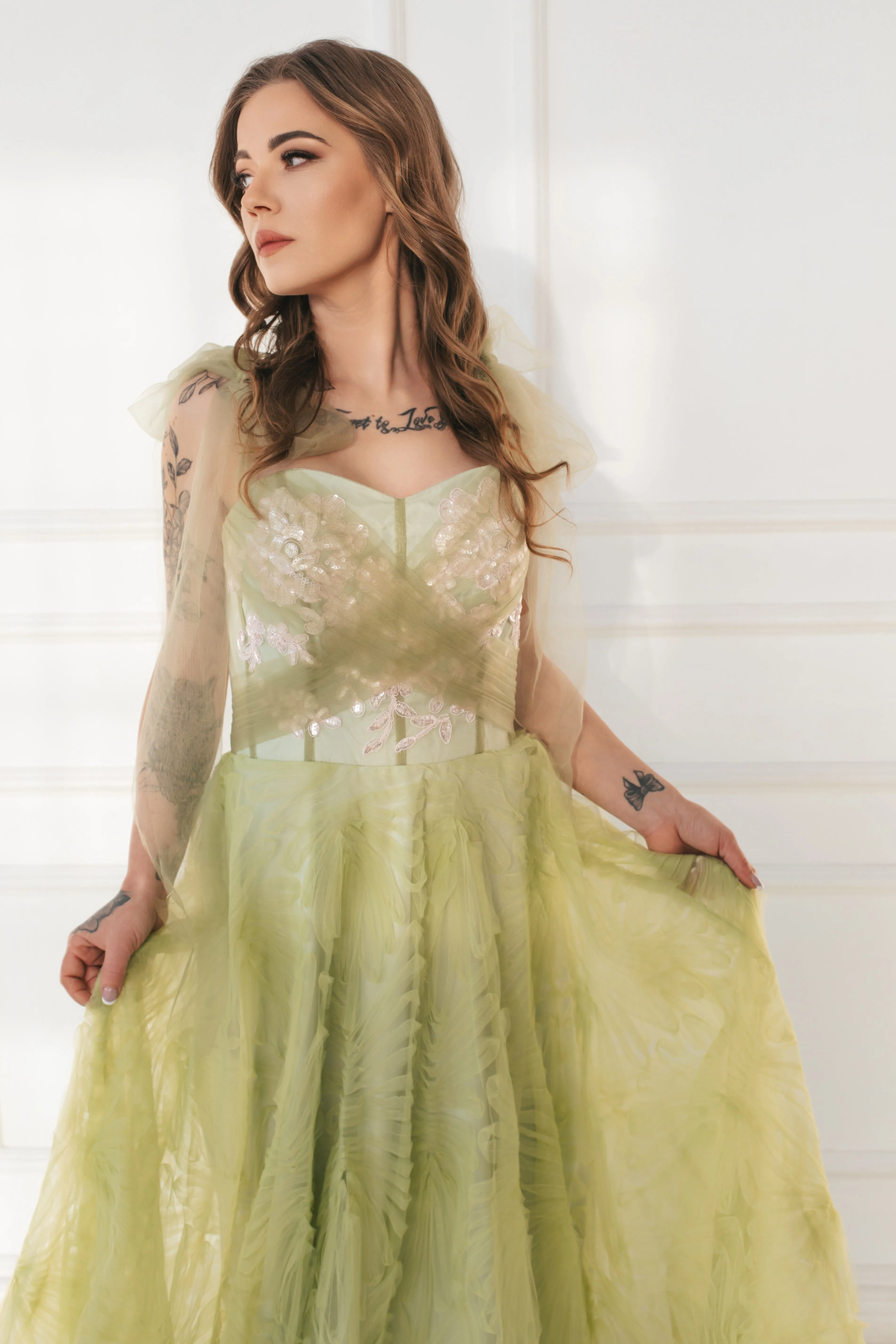 Floral Spring Fairy Gown