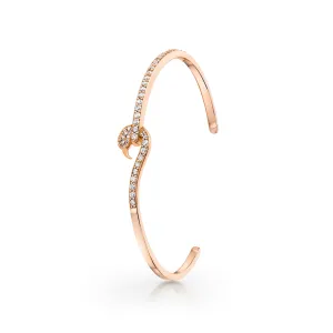 Florence Pave Cuff - Rose Gold